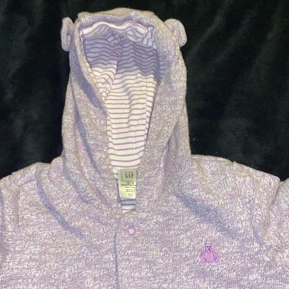 3 piece reversible bear sweatsuit set for baby - Picture 4 of 8